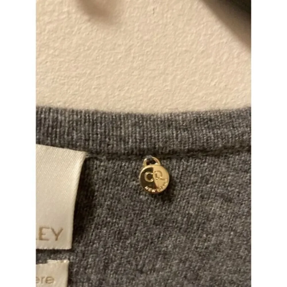 Cynthia Rowley Cashmere Sweater‎ Dress Size XS Gray 2-Ply Luxe Pockets - Picture 3 of 7